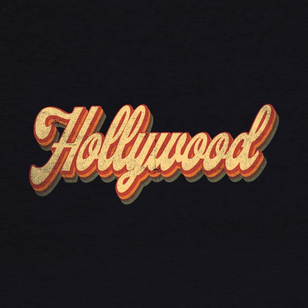 Hollywood California Retro Vintage by Happy as I travel